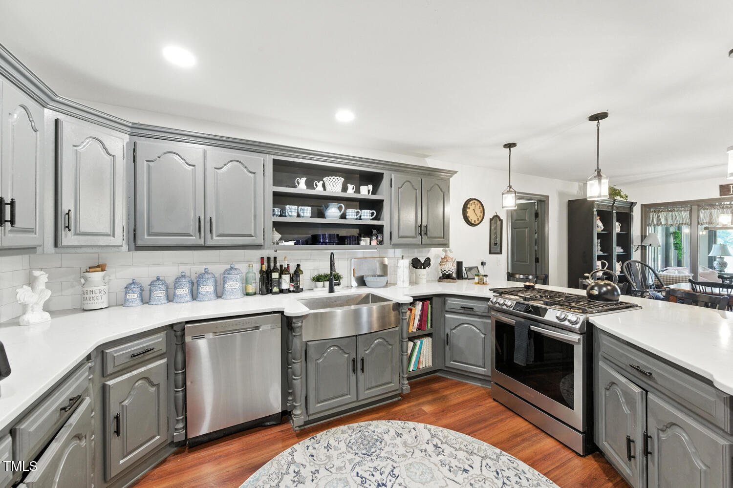 large kitchen